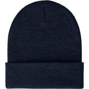 Men's Navy Blue Comfortable Breathable Soft Beanie Knit Slouchy Winter Skull Hat
